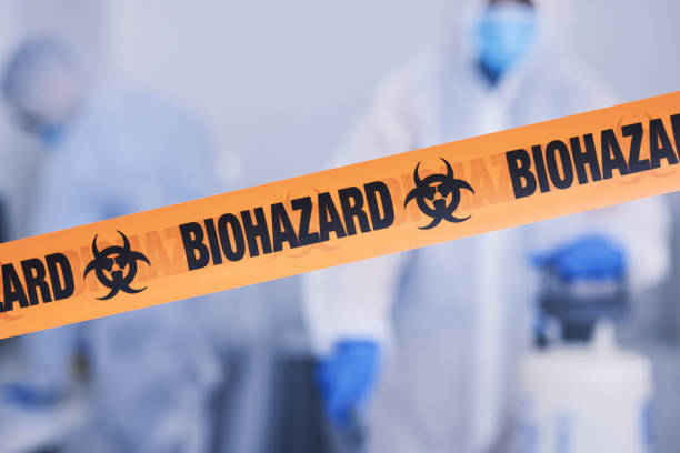 Professional Infectious Disease Decontamination technician working in Bryant, IN